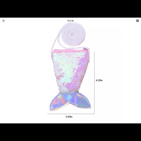 2 for15 New cute little mermaid purse - Picture 2 of 8